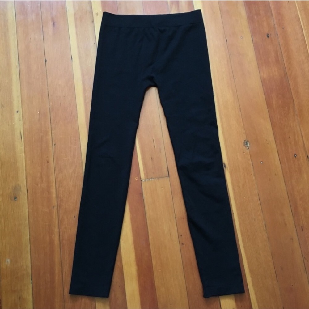 Nine 1 Eight black full length leggings